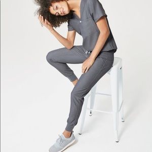 Graphite xs tall figs set Catarina top and Zamora